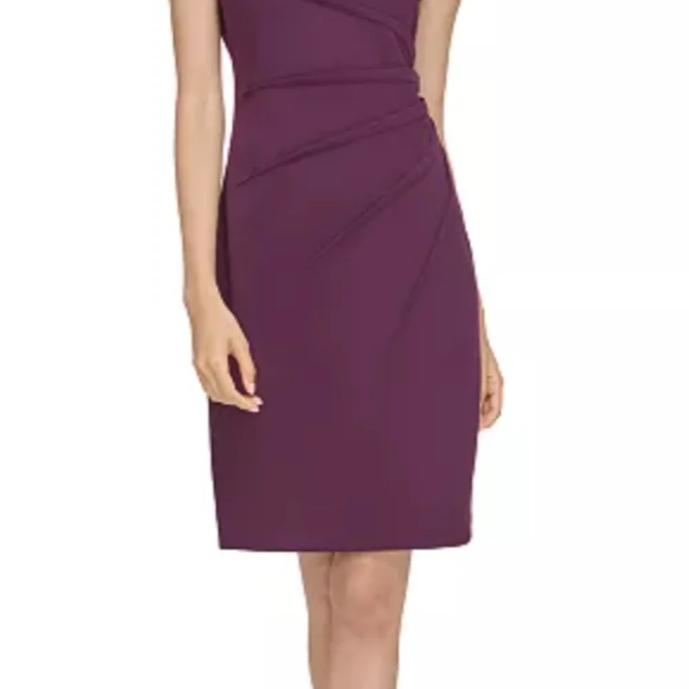 Calvin Klein Rich Purple Midi Dress - Picture 2 of 6